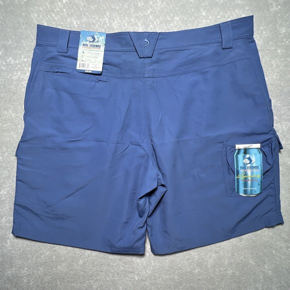Reel Legends Dutch Blue Sandbar Shorts UPF 50 Sun Protection Size: 42 NWT - Picture 7 of 16